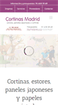 Mobile Screenshot of cortinasmadrid.com